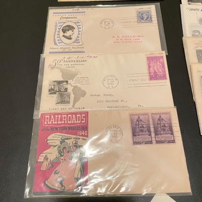 1940-1947 First Day Covers (O-SS)