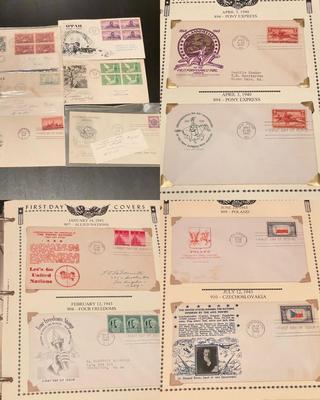 1940-1947 First Day Covers (O-SS)