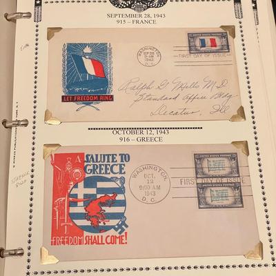 1940-1947 First Day Covers (O-SS)