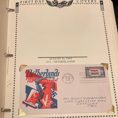 1940-1947 First Day Covers (O-SS)