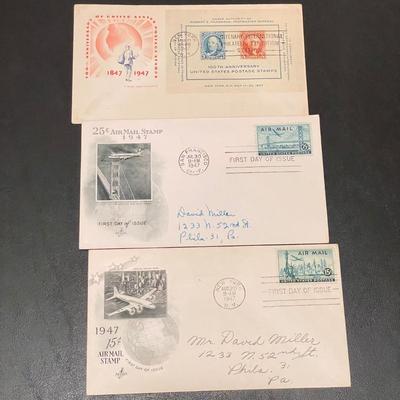 1940-1947 First Day Covers (O-SS)