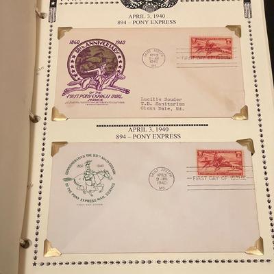 1940-1947 First Day Covers (O-SS)