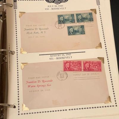 1940-1947 First Day Covers (O-SS)