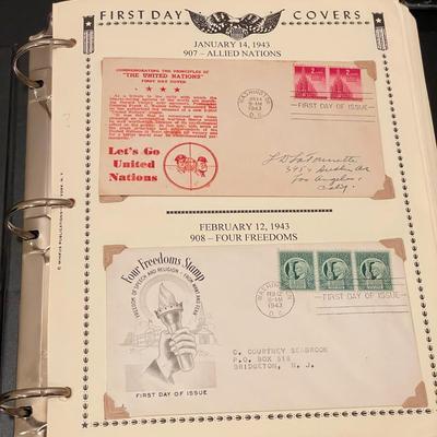 1940-1947 First Day Covers (O-SS)
