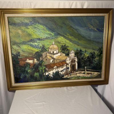 Carlos Catasse Original Oil Painting (P-BM)