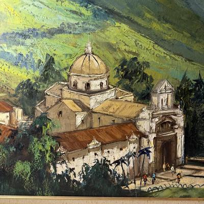 Carlos Catasse Original Oil Painting (P-BM)