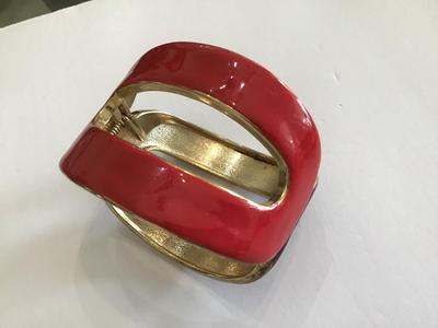 Vintage Enamel Hinge Bracelet