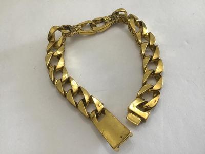 Gold Tone Link Bracelet
