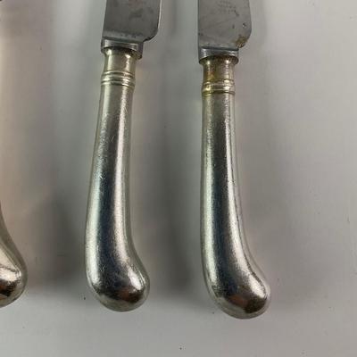 464 Silver Plated Sheffied England Carving Set