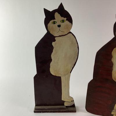 466 Board Hand-Painted Cats