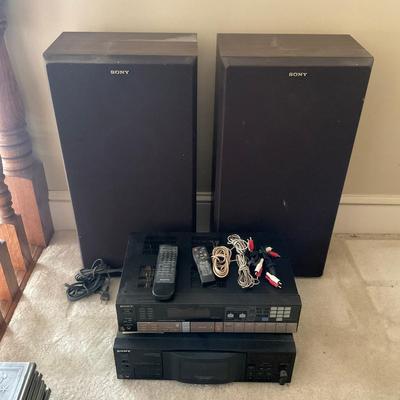 472 Vintage Sony Stereo Equipment