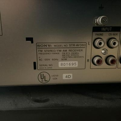 472 Vintage Sony Stereo Equipment