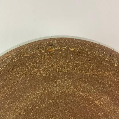 480 Signed Glaze Baking Pan