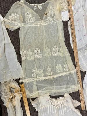 Sale Photo Thumbnail #191: See photos for details, all are in fair condition, with some stains and discolorations.