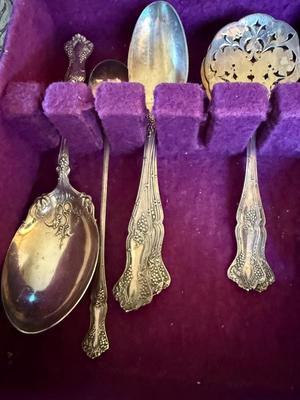 Sale Photo Thumbnail #312: This is for a plethora of Roger Brothers Grape Design Serving pieces. It’s absolutely stunning. This would enhance any party or gathering. If you would like to make an offer please contact us.