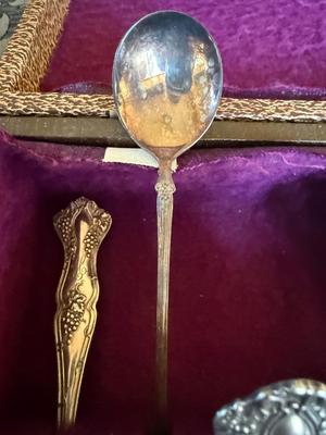 Sale Photo Thumbnail #315: This is for a plethora of Roger Brothers Grape Design Serving pieces. It’s absolutely stunning. This would enhance any party or gathering. If you would like to make an offer please contact us.