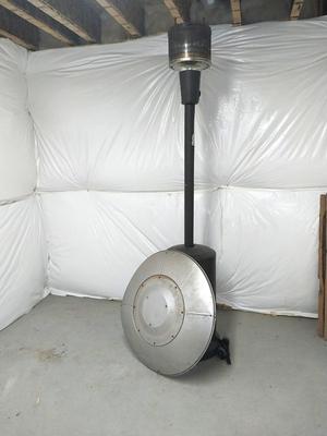 BACKYARD PROPANE HEATER