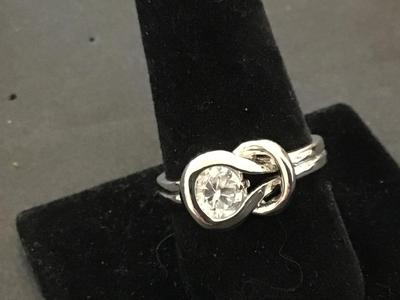 Cz Knot Nice Quality Ring