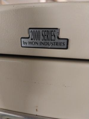 FOUR DRAWER METAL FILING CABINET