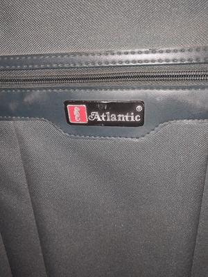 TWO ATLANTIC FOUR WHEELED SUITCASES