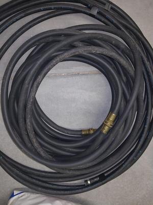 SOAKER HOSE-BUNGEE CORDS AND SCOTTS TURF BUILDER