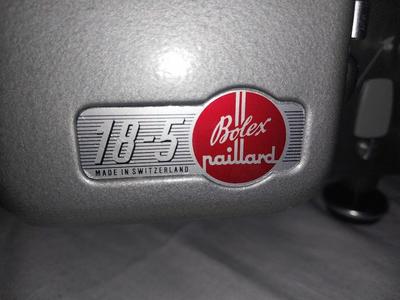 VINTAGE PORTABLE BOLEX 18-5 PROJECTOR WITH FILM IN CASES