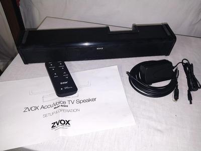 ZVOX ACCUVOICE TV SPEAKER WITH REMOTE