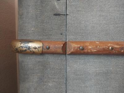 ANTIQUE TRUNK ORIGINATING FROM AFRICA