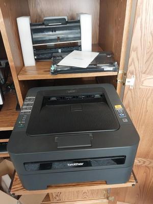 BROTHERS WIRELESS COPIER WITH EXTRA "NEW" DRUM UNIT & PRINT UNIT