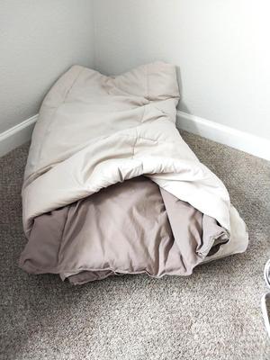 KING COMFORTER-SHEET SET AND KING PILLOWS