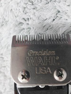 BATHROOM THROWRUGS AND WAHL HAIR SHEERS IN WOODEN CARRIER