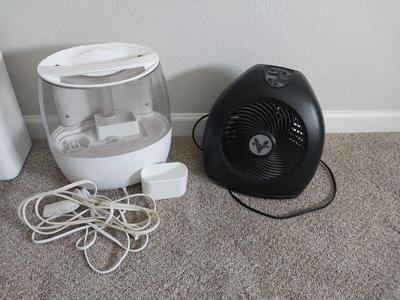 VORNADO HEATER AND TOTAL COMFORT HUMIDIFIER