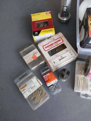 HARDWARE -HARDWARE HOLDER AND LIGHTBULBS