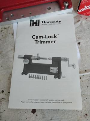 HORNADY CAM LOCK TRIMMER AND PRECISION LOADING SCALE