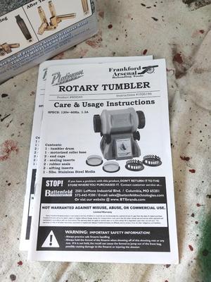 ROTARY TUMBLER KIT IN BOX