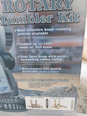 ROTARY TUMBLER KIT IN BOX