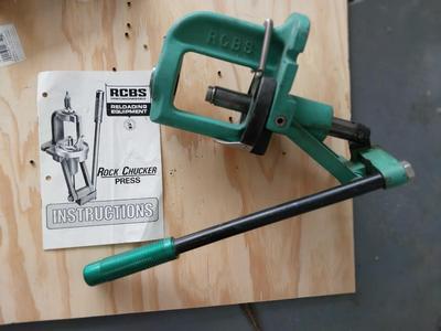RCBS RELOADER AND DIES- CALIBER SZ. ( 257, 44, 9MM)