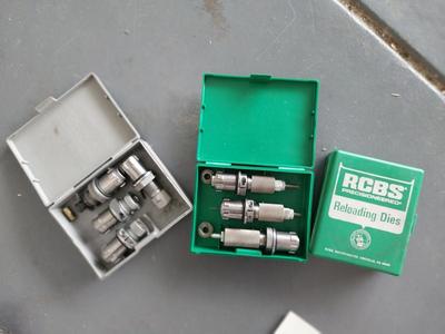 RELOADING DIES 30-06 AND 9MM SIZE