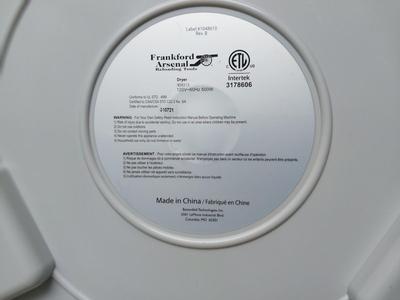 FRANKFORD ARSENAL BRASS DRYER