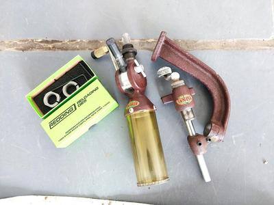 REDDING EQUIPTMENT AND RELOADING DIES