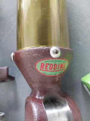 REDDING EQUIPTMENT AND RELOADING DIES