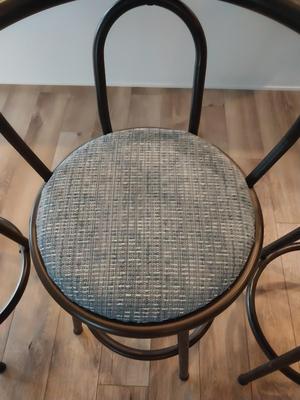 THREE MATCHING BAR STOOLS