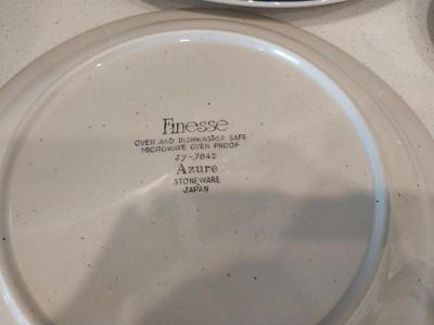 STONEWARE DISH SET