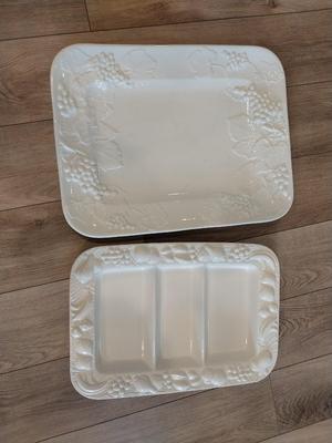TWO PLATTERS