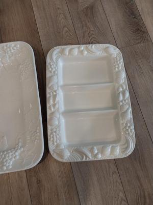 TWO PLATTERS