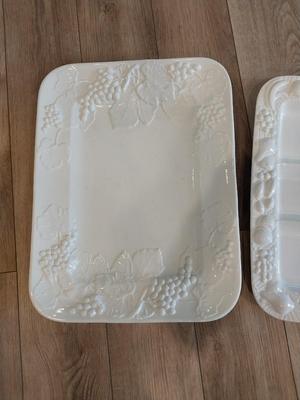 TWO PLATTERS