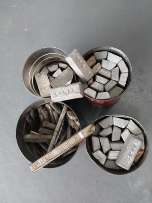 FOUR TINS OF LED BARS