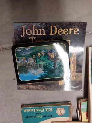 VINTAGE CHILDRENS BOOKS AND JOHN DEERE