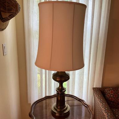 L713 Vintage Stiffel Brass Table Lamp