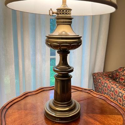 L713 Vintage Stiffel Brass Table Lamp